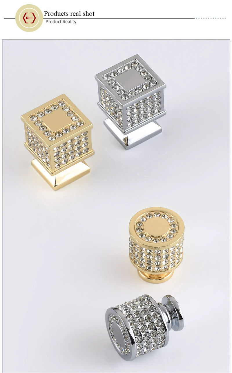 TABAN Crystal Gold Diamond Handle