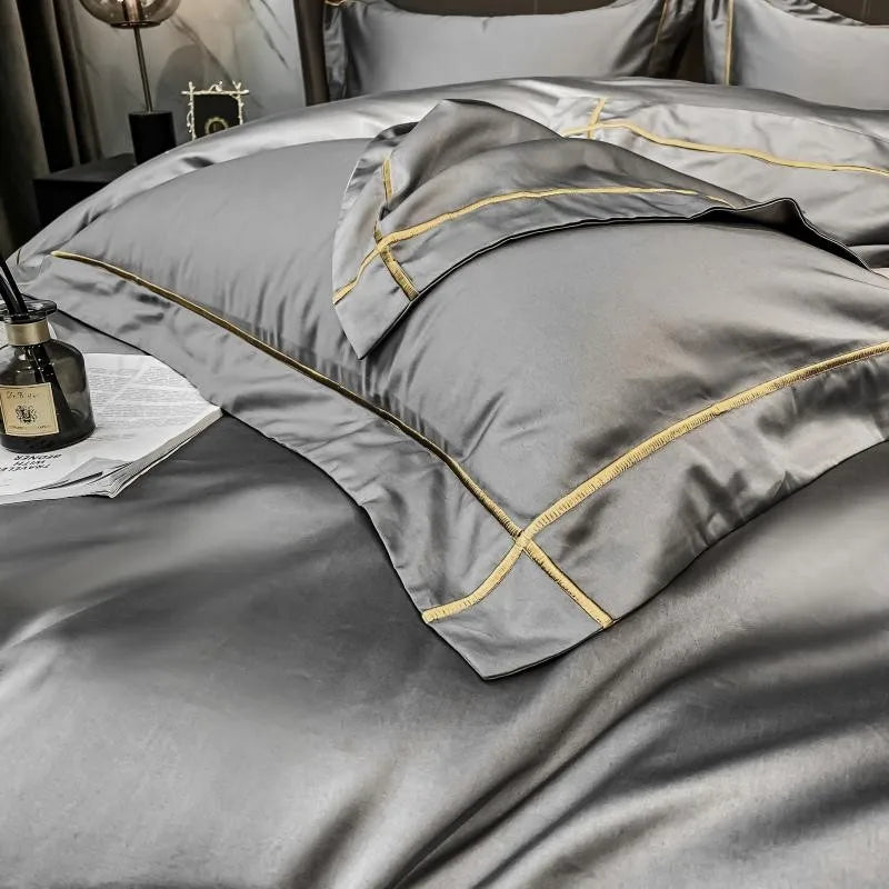 Egyptian Cotton Duvet Cover Set