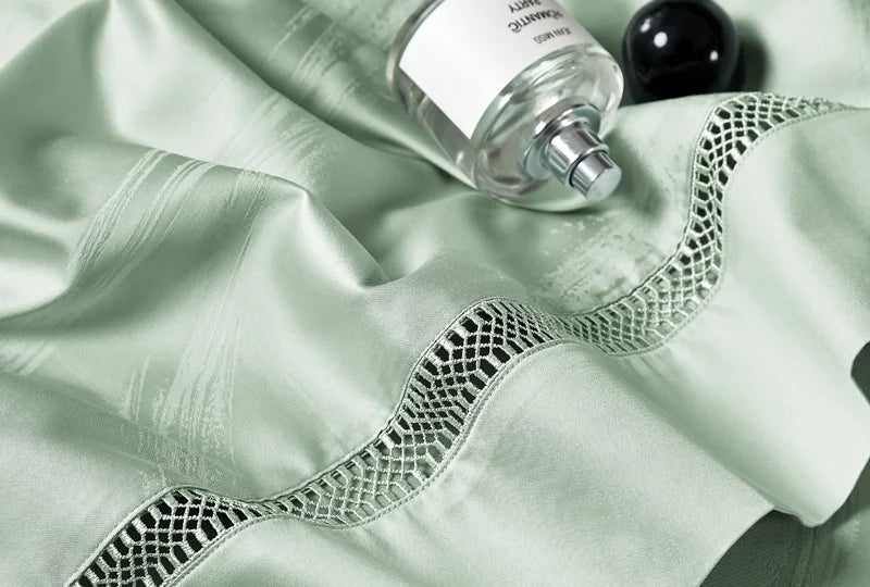 Heritage Jacquard Egyptian Cotton Bedding Set