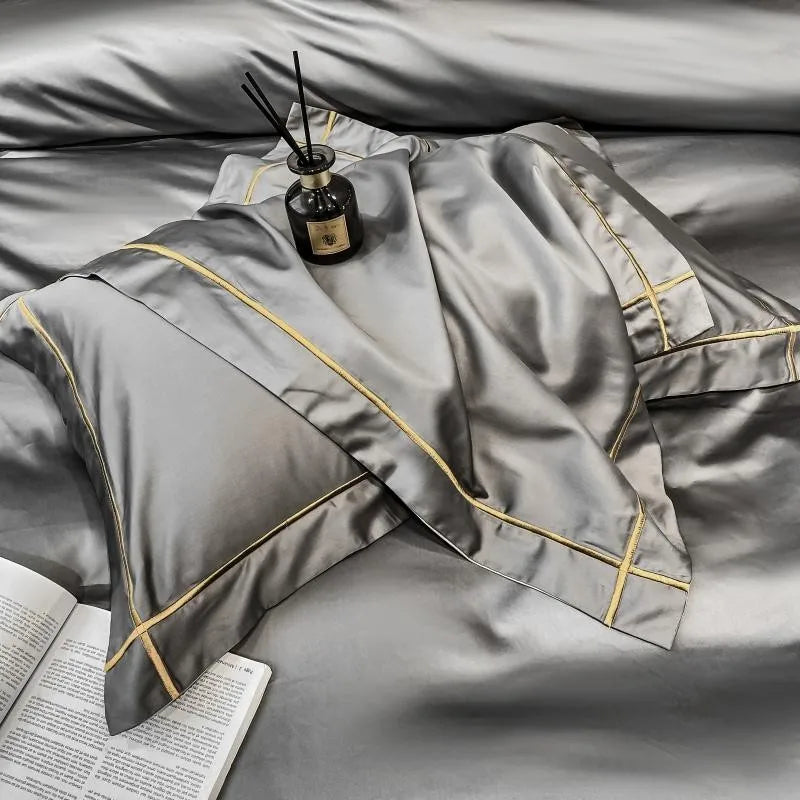 Egyptian Cotton Duvet Cover Set