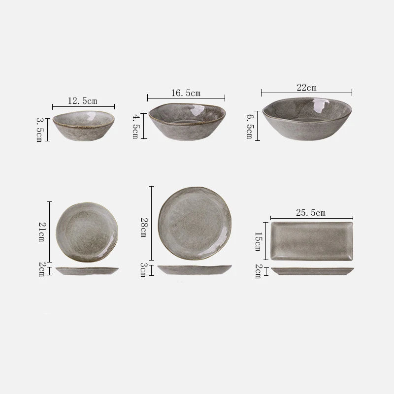 ZenCraft Japanese Ceramic Dinnerware