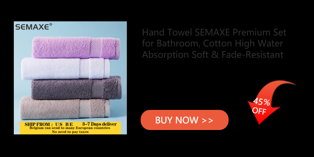 Semaxe Luxe Cotton Towel Set