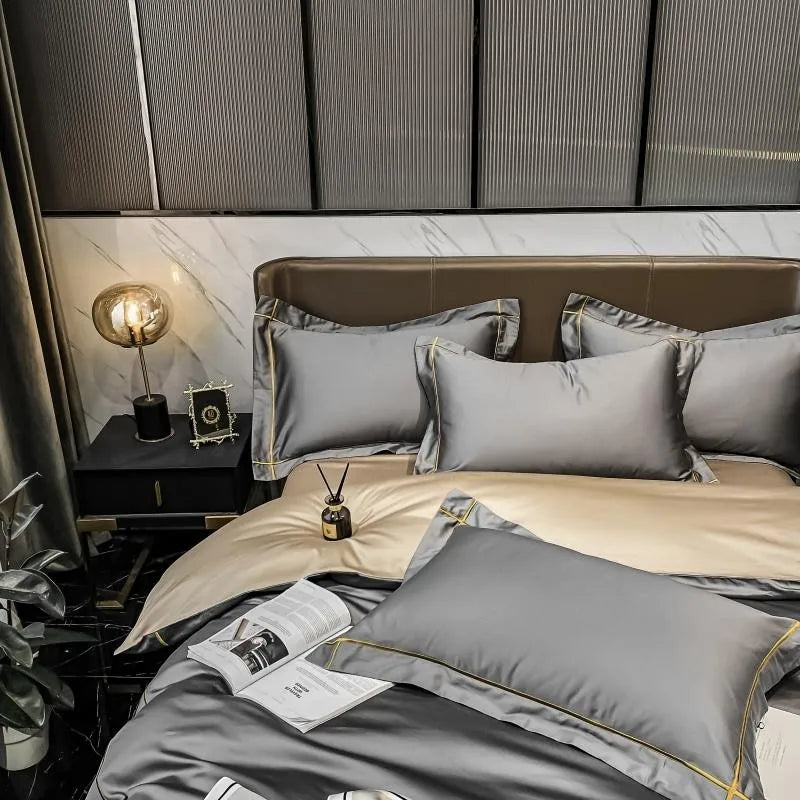 Egyptian Cotton Duvet Cover Set