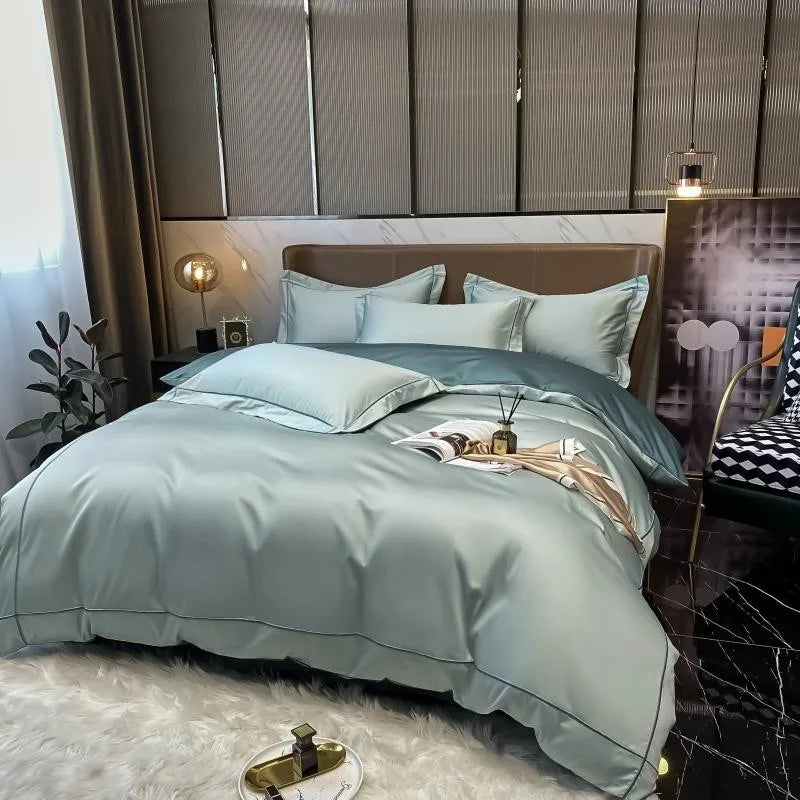 Egyptian Cotton Duvet Cover Set