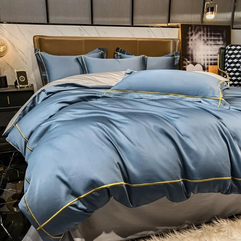 Egyptian Cotton Duvet Cover Set