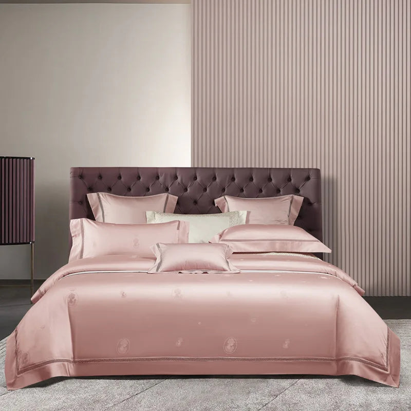 Heritage Jacquard Egyptian Cotton Bedding Set