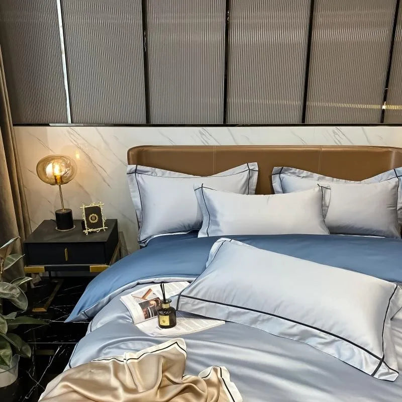 Egyptian Cotton Duvet Cover Set