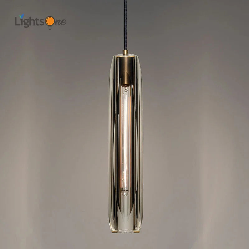 Luxe Copper Crystal Pendant Light