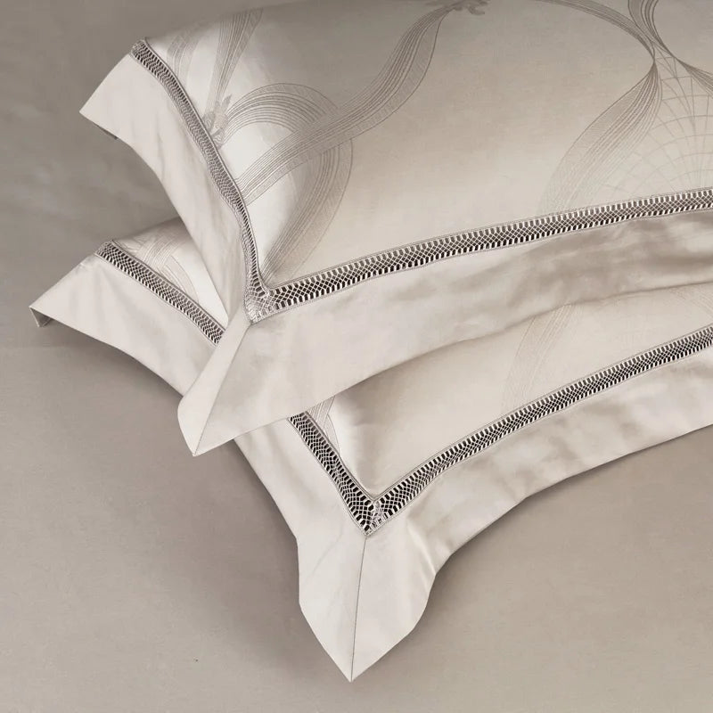 Heritage Jacquard Egyptian Cotton Bedding Set