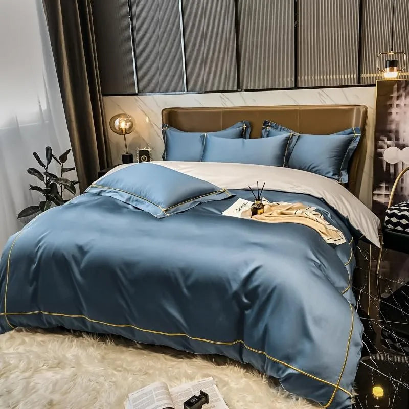 Egyptian Cotton Duvet Cover Set