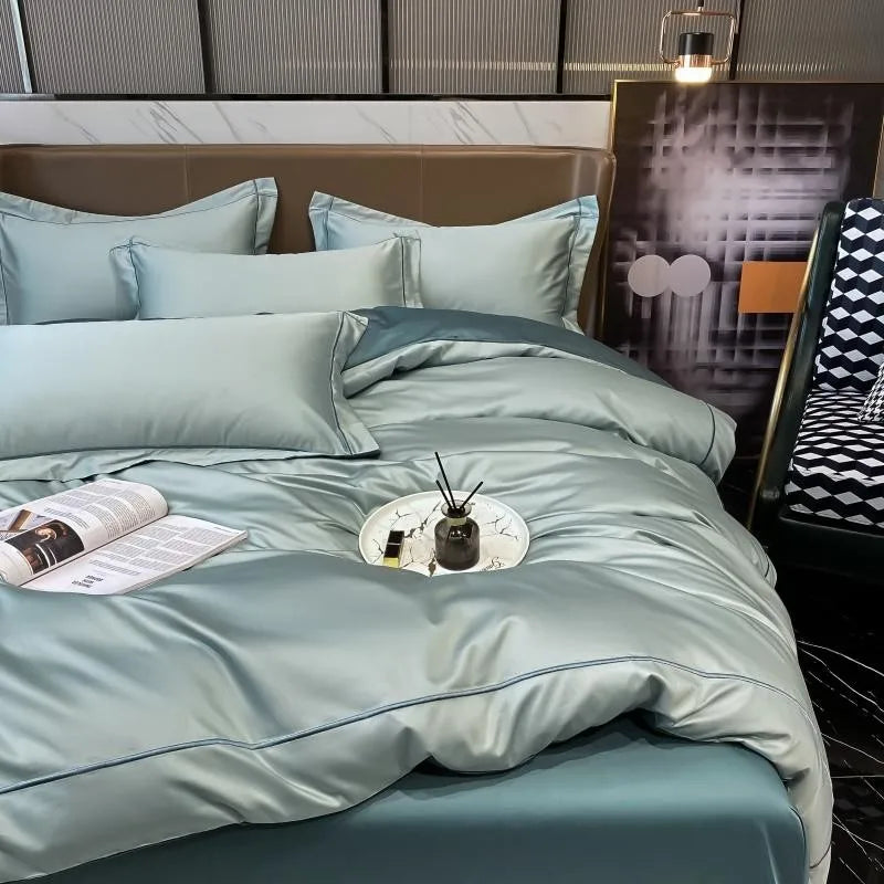 Egyptian Cotton Duvet Cover Set