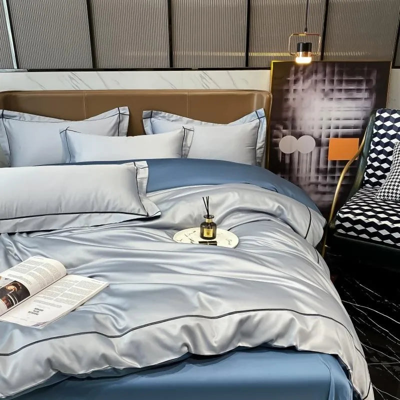 Egyptian Cotton Duvet Cover Set