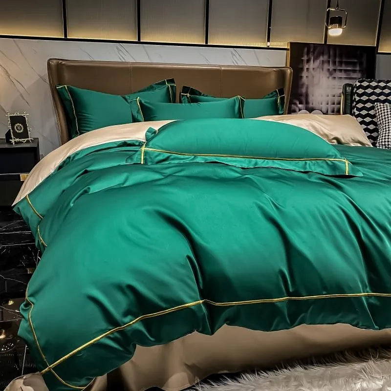 Egyptian Cotton Duvet Cover Set