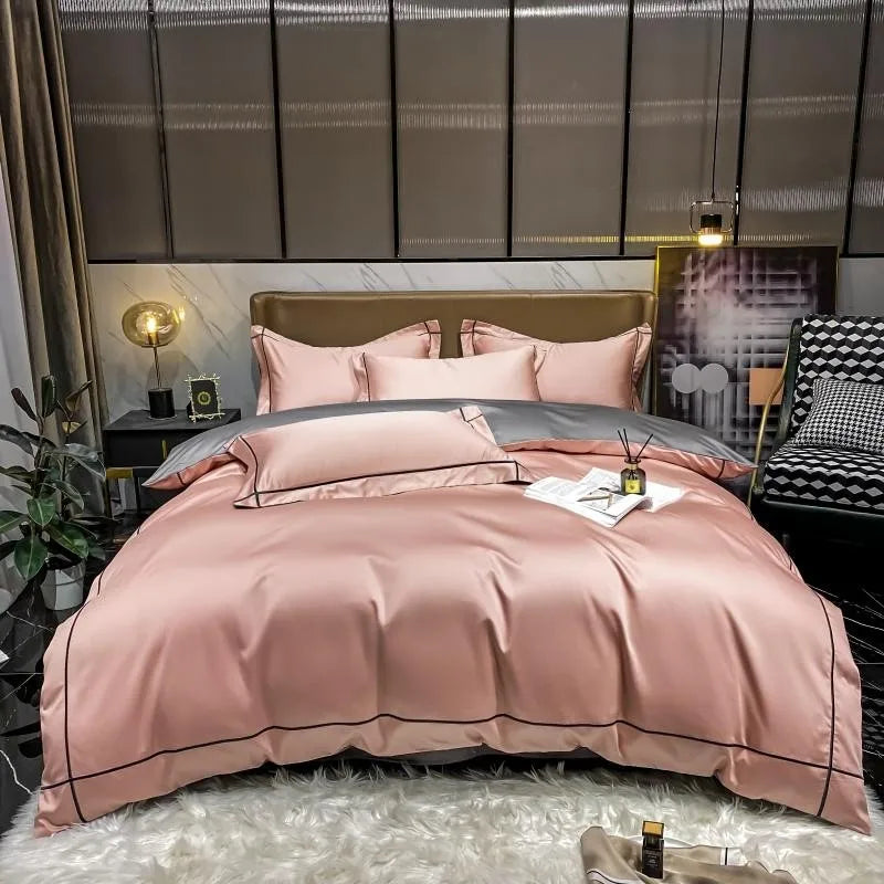 Egyptian Cotton Duvet Cover Set