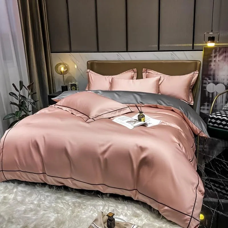 Egyptian Cotton Duvet Cover Set