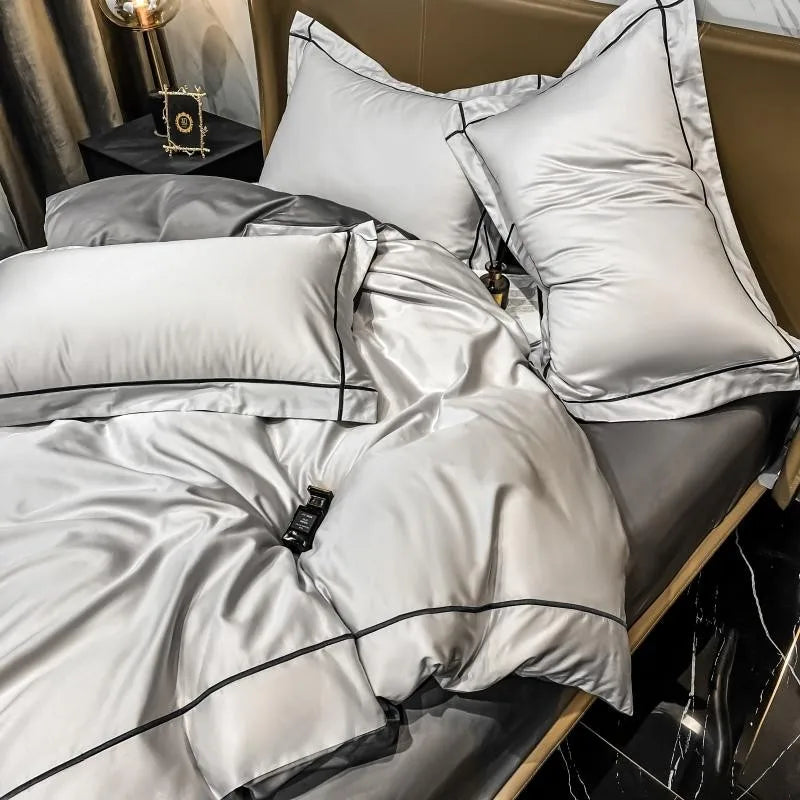 Egyptian Cotton Duvet Cover Set