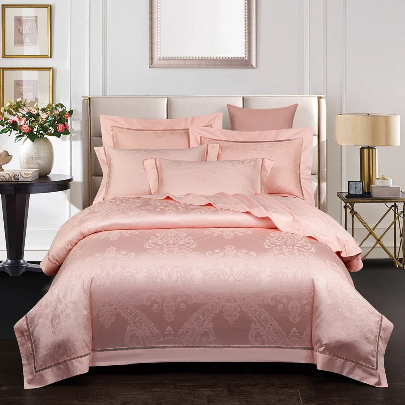Heritage Jacquard Egyptian Cotton Bedding Set