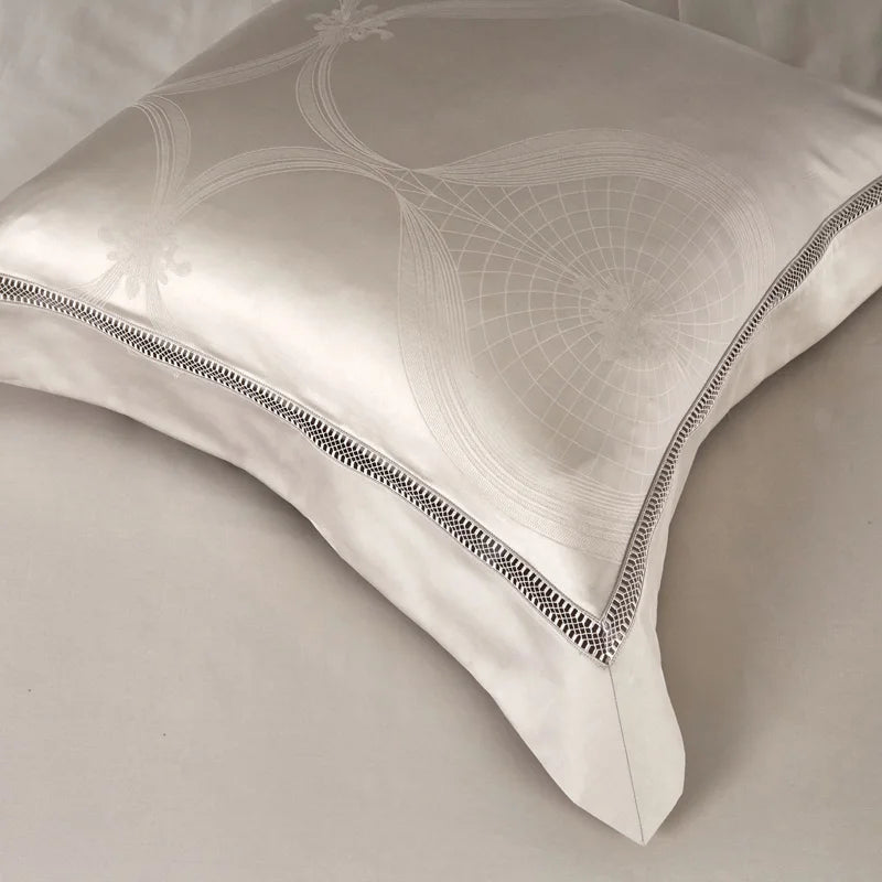 Heritage Jacquard Egyptian Cotton Bedding Set