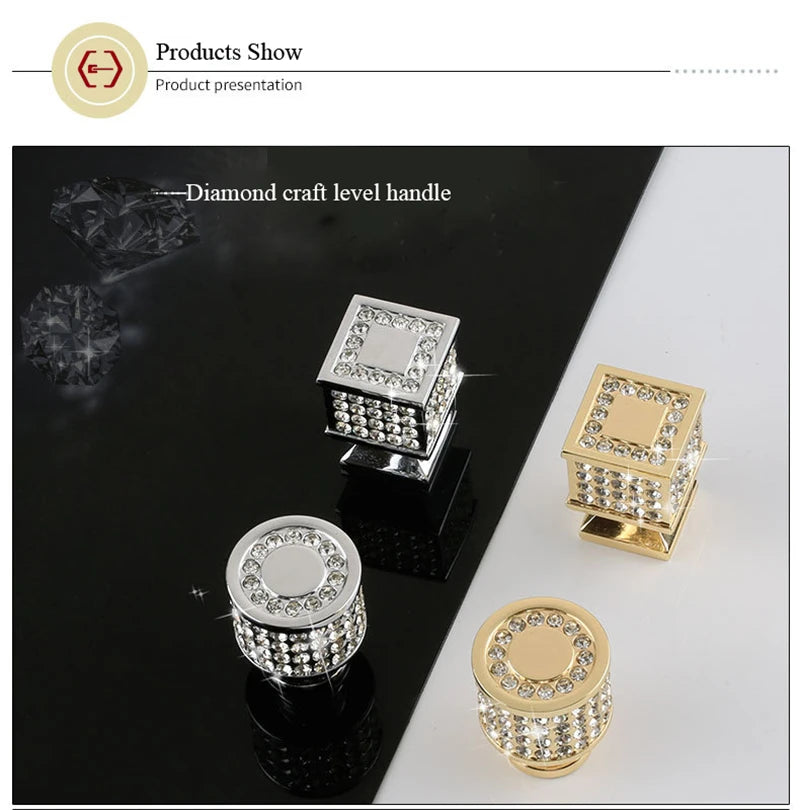 TABAN Crystal Gold Diamond Handle