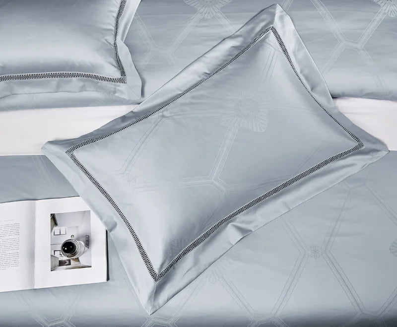 Heritage Jacquard Egyptian Cotton Bedding Set