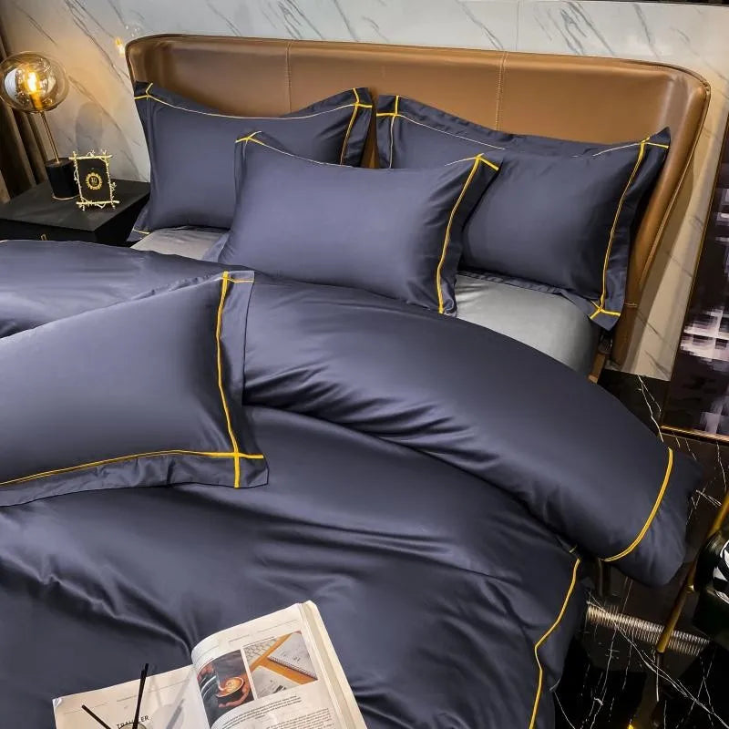Egyptian Cotton Duvet Cover Set