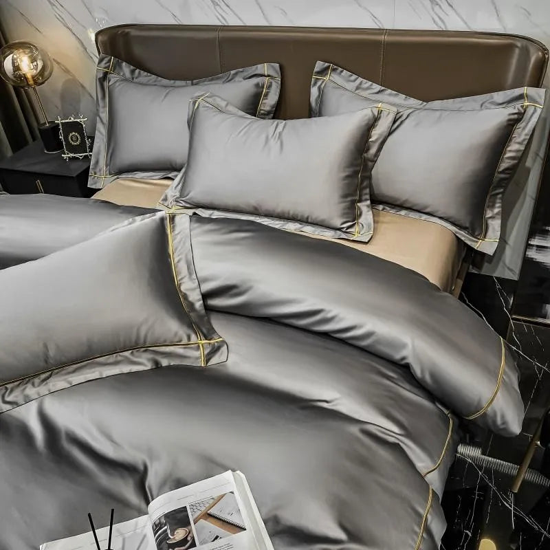 Egyptian Cotton Duvet Cover Set