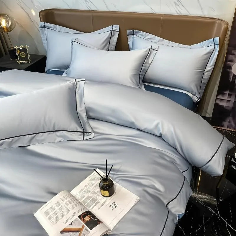 Egyptian Cotton Duvet Cover Set