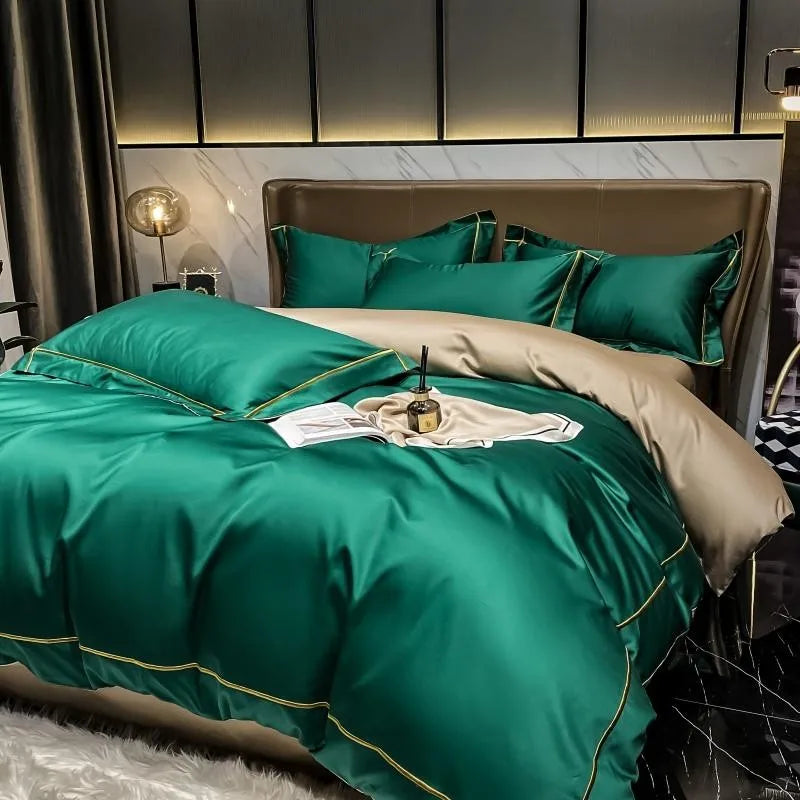 Egyptian Cotton Duvet Cover Set