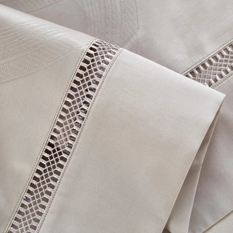 Heritage Jacquard Egyptian Cotton Bedding Set