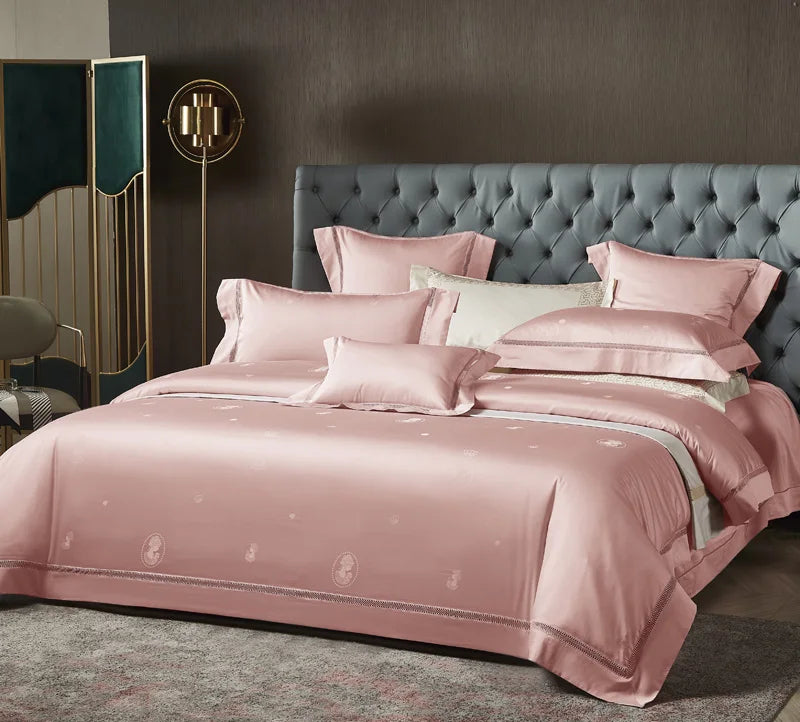 Heritage Jacquard Egyptian Cotton Bedding Set