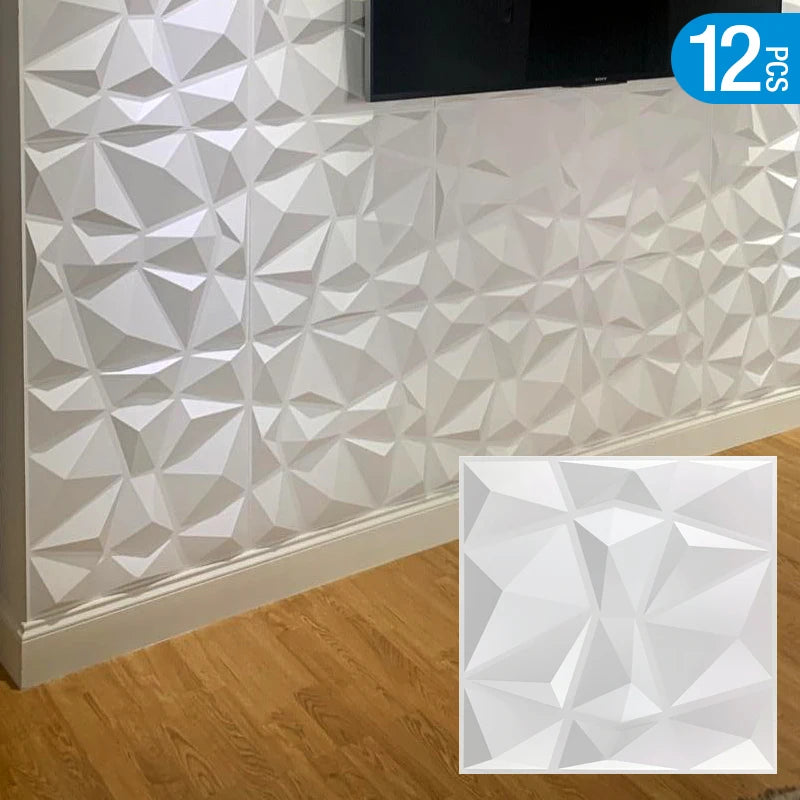 Lumière Diamond 3D Wall Panels