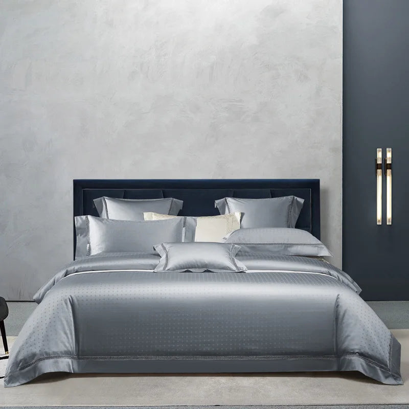 Heritage Jacquard Egyptian Cotton Bedding Set