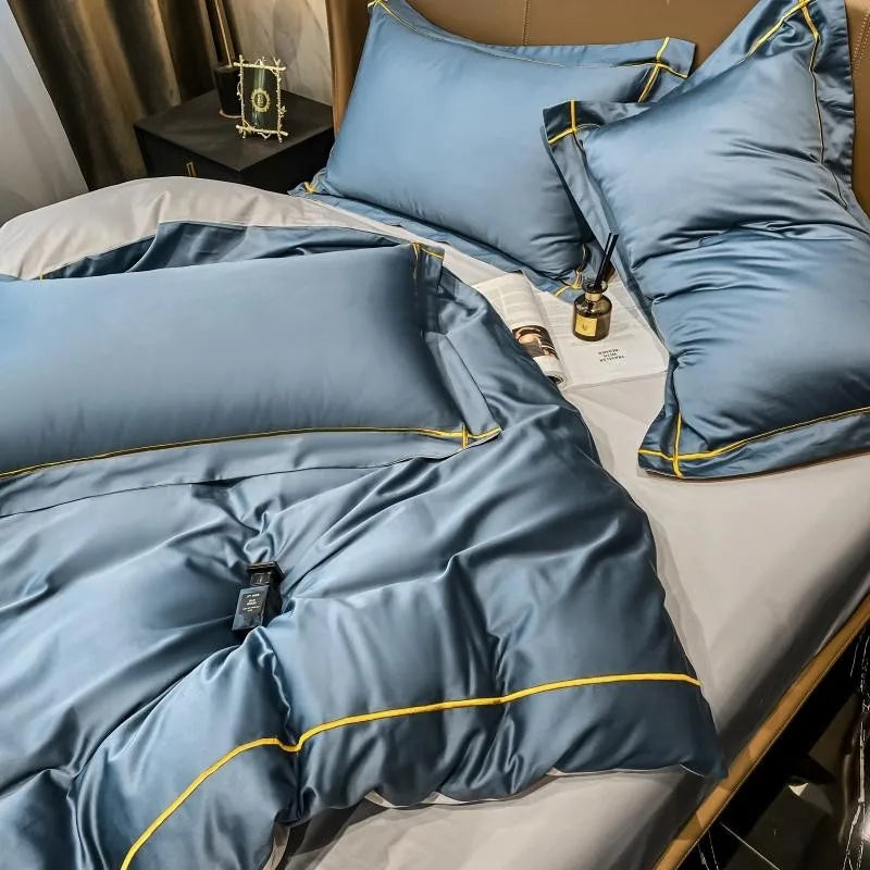Egyptian Cotton Duvet Cover Set