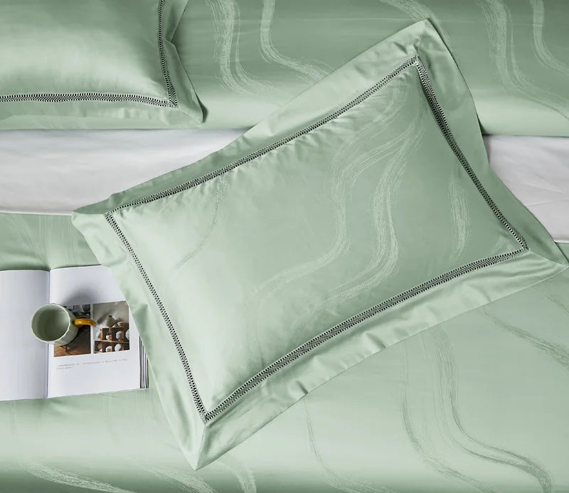 Heritage Jacquard Egyptian Cotton Bedding Set