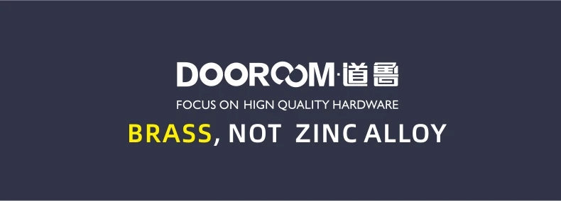 Dooroom Brass Half Moon Handles