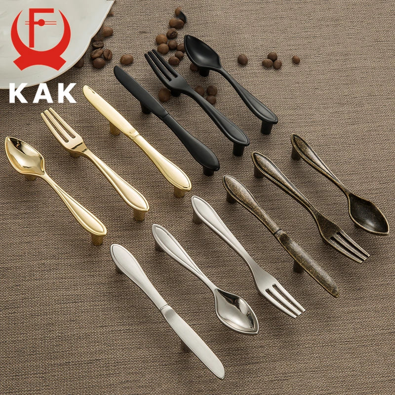 KAK Champagne Gold Diamond Door & Drawer Handles