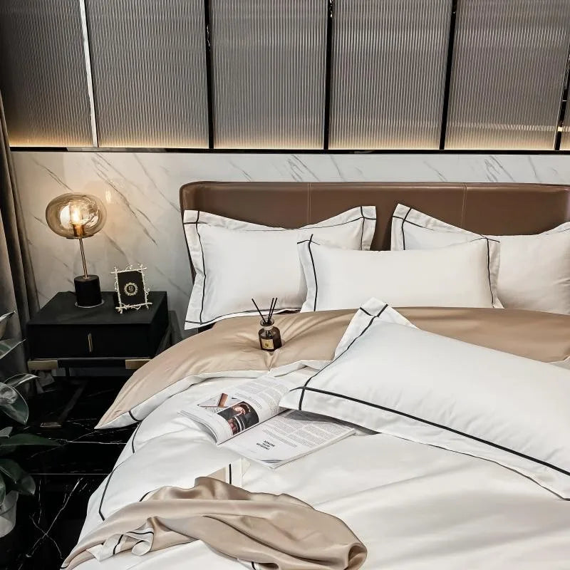 Egyptian Cotton Duvet Cover Set