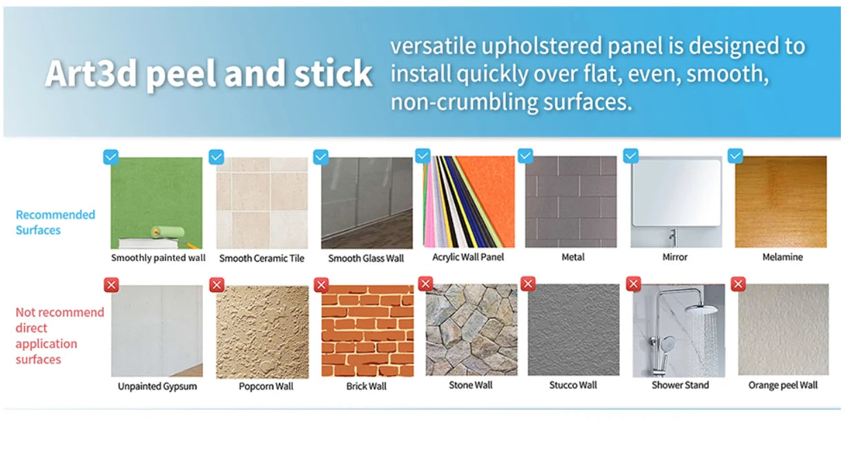 Art3d Upholstered Headboard Panels