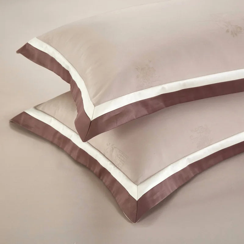 Heritage Jacquard Egyptian Cotton Bedding Set