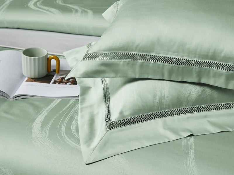 Heritage Jacquard Egyptian Cotton Bedding Set