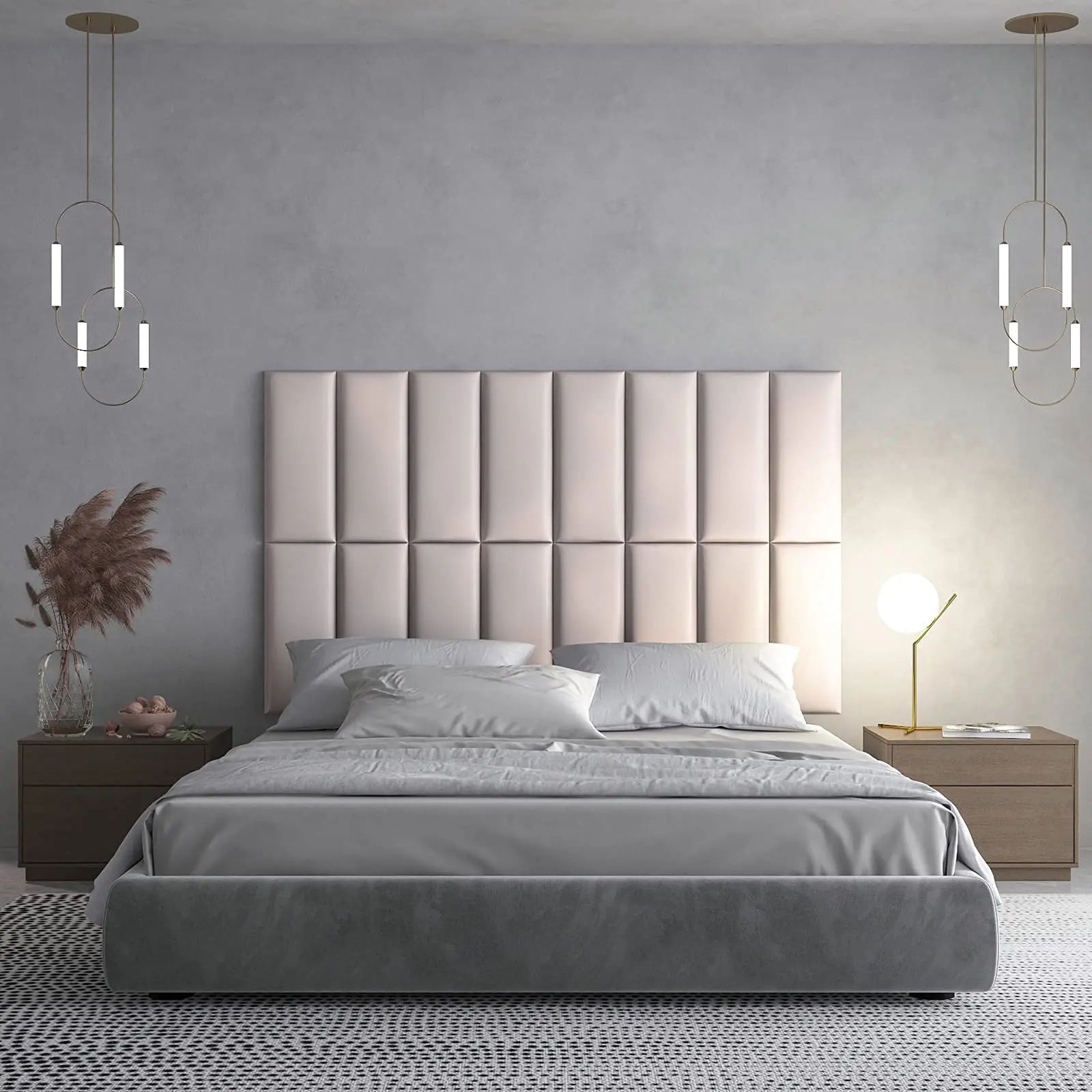 Art3d Upholstered Headboard Panels