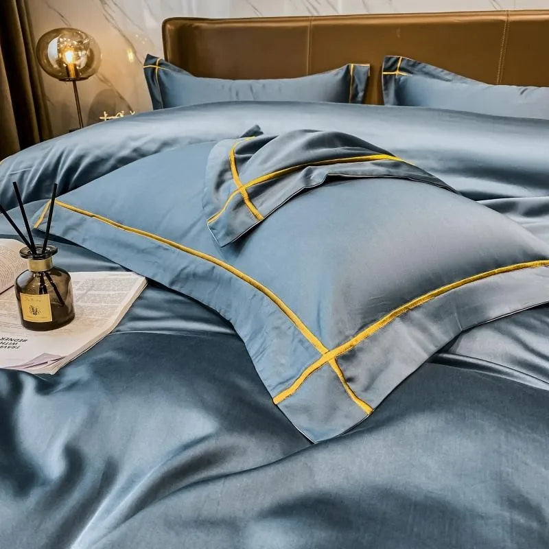 Egyptian Cotton Duvet Cover Set