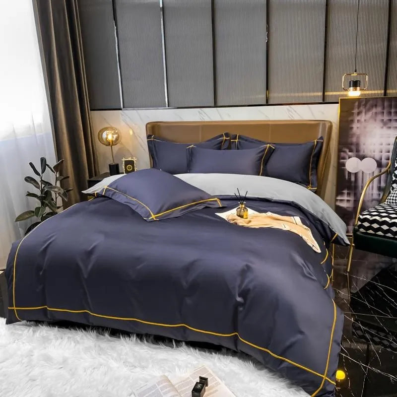 Egyptian Cotton Duvet Cover Set