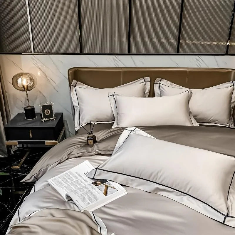 Egyptian Cotton Duvet Cover Set