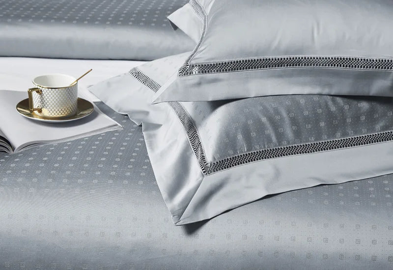 Heritage Jacquard Egyptian Cotton Bedding Set