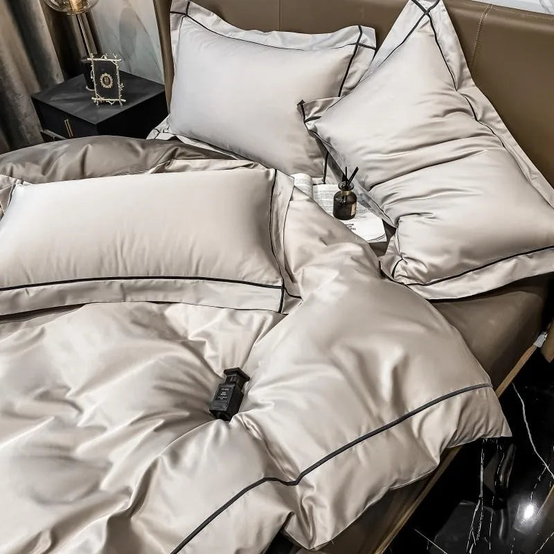 Egyptian Cotton Duvet Cover Set