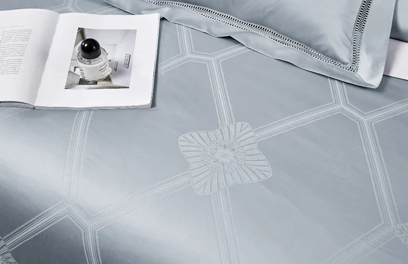 Heritage Jacquard Egyptian Cotton Bedding Set