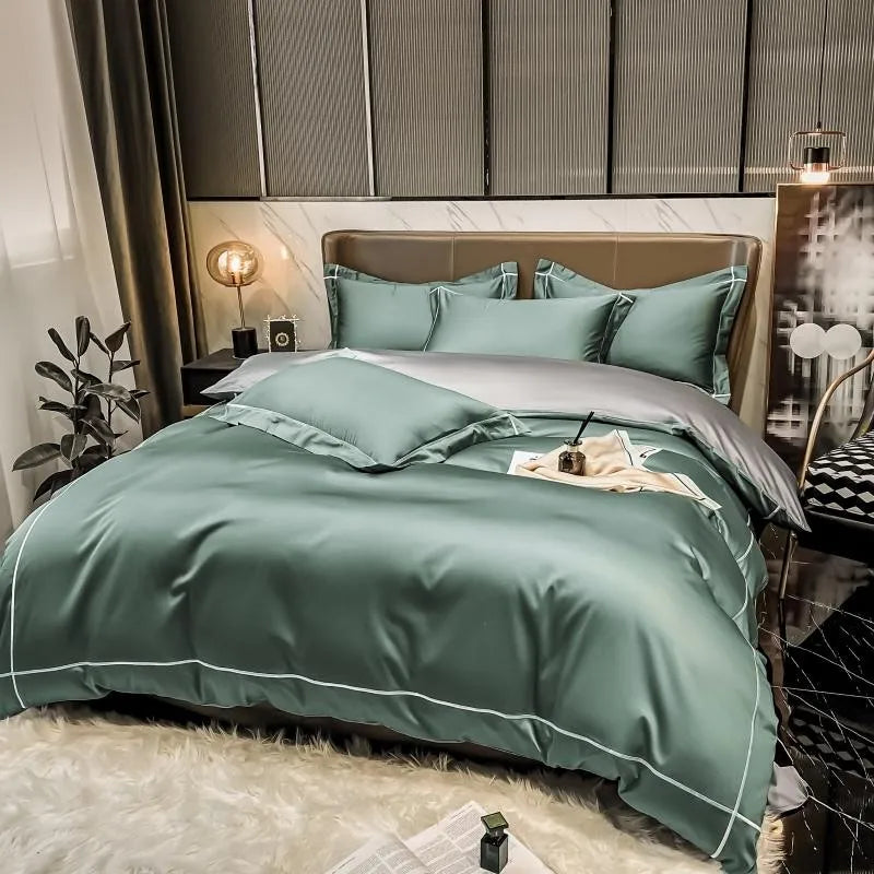 Egyptian Cotton Duvet Cover Set
