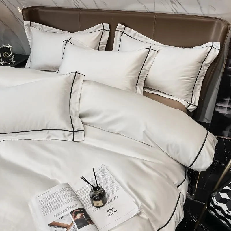 Egyptian Cotton Duvet Cover Set