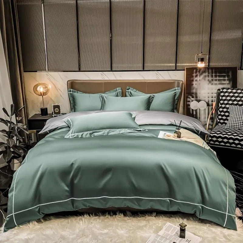 Egyptian Cotton Duvet Cover Set